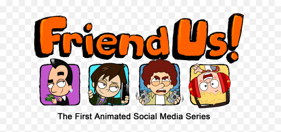 Support A New Kickstarter Social Media Series U0027save Friend - Cartoon Png,Friend Us On Facebook Logo