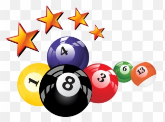 White Library Pool Billiard Ball - Transparent Background Balls Png