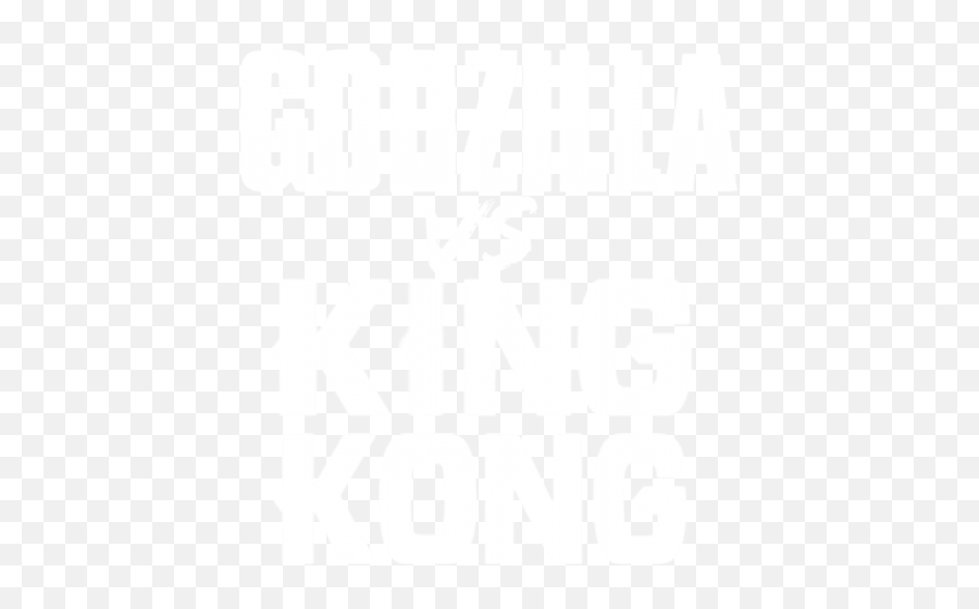 King Kong Vs Godzilla Logo - Godzilla 2014 Png,Godzilla Logo Png