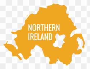 Transparent Png Svg Vector File - Map Of Northern Ireland