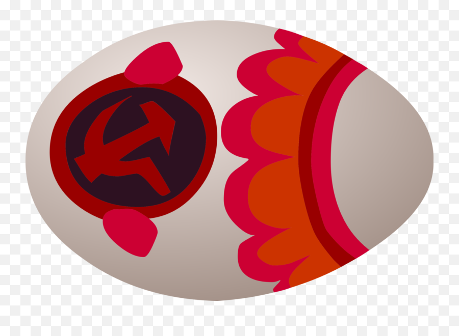 Egg Painted Decorated - Free Vector Graphic On Pixabay Communist Easter Egg Png,Communist Symbol Png