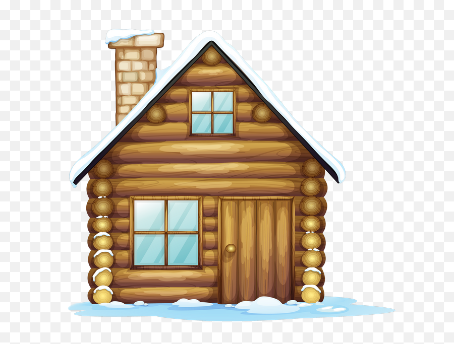 Download Inverno Christmas House - Clipart Cabin Png,House Clipart Transparent