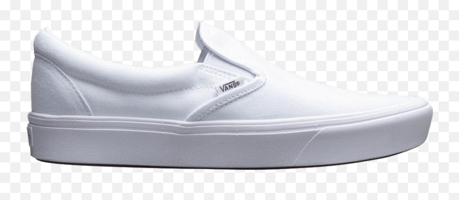 white slip on vans png