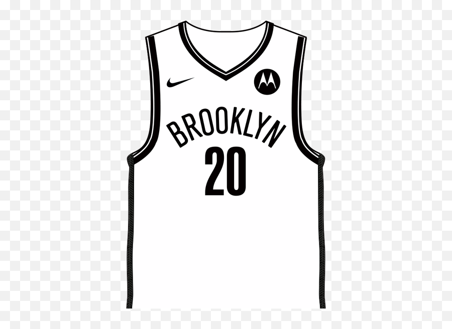 Nets Uniform History Brooklyn - Sleeveless Png,Red Icon Vest