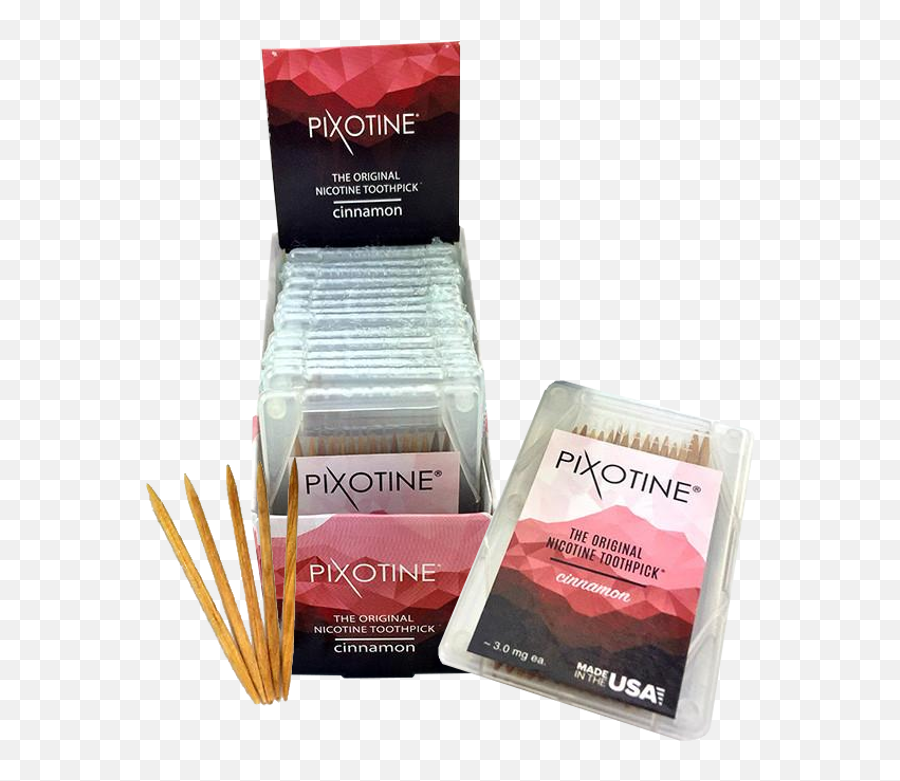 Pixotine Nicotine Cinnamon Toothpick 1515 - Pixotine Png,Toothpick Png