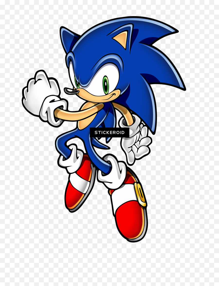 Sonic The Hedgehog Art Png Image - Sonic The Hedgehog Pointing,Sonic The Hedgehog Transparent