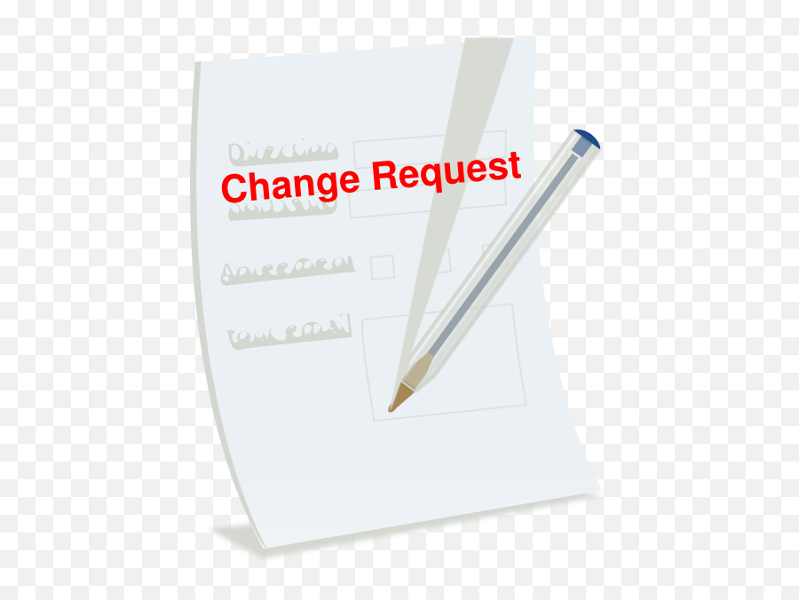 Change Request Form Clip Art - Vector Clip Art Marking Tool Png,Icon For Change