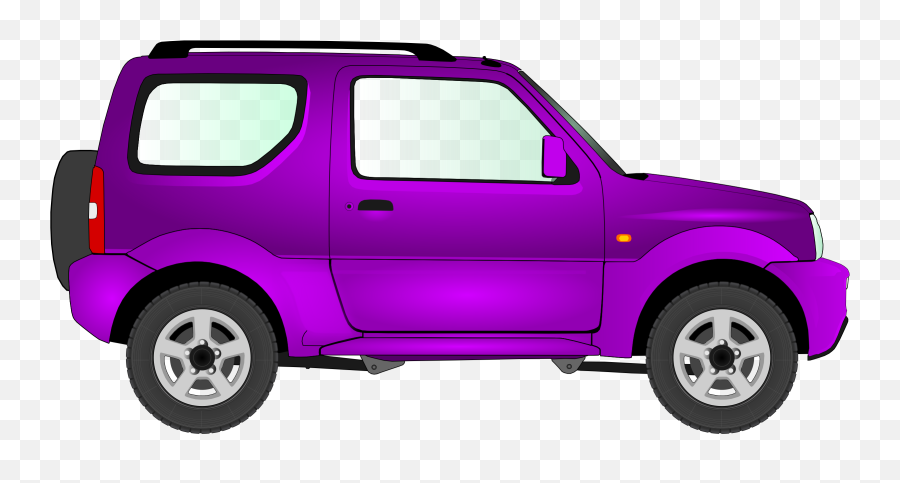 Car Clipart Purple - Green Car Clipart Transparent Background Png,Car Clipart Transparent Background