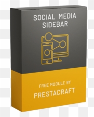 Free Module Social Media Sidebar - Modules u0026 Themes Horizontal png