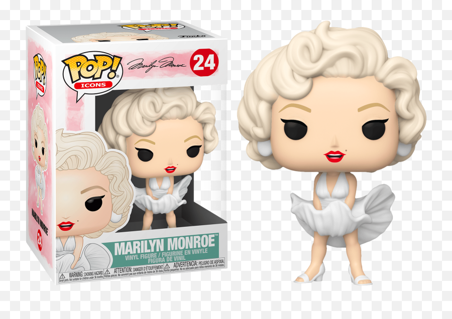 Pop Icons Vinyl Marilyn Monroe 375 24 - History Funko Pop Png,Choking Icon