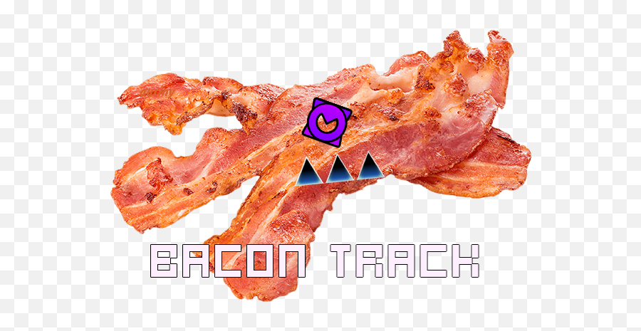 Geometry Dash - Cooked Bacon Bacon White Background Png,Starbound Penguin Icon