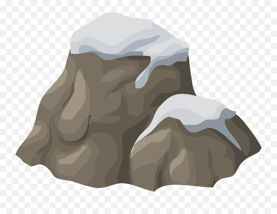 Rock Clip Art - Rock Snow Clipart Png,Rock Clipart Transparent