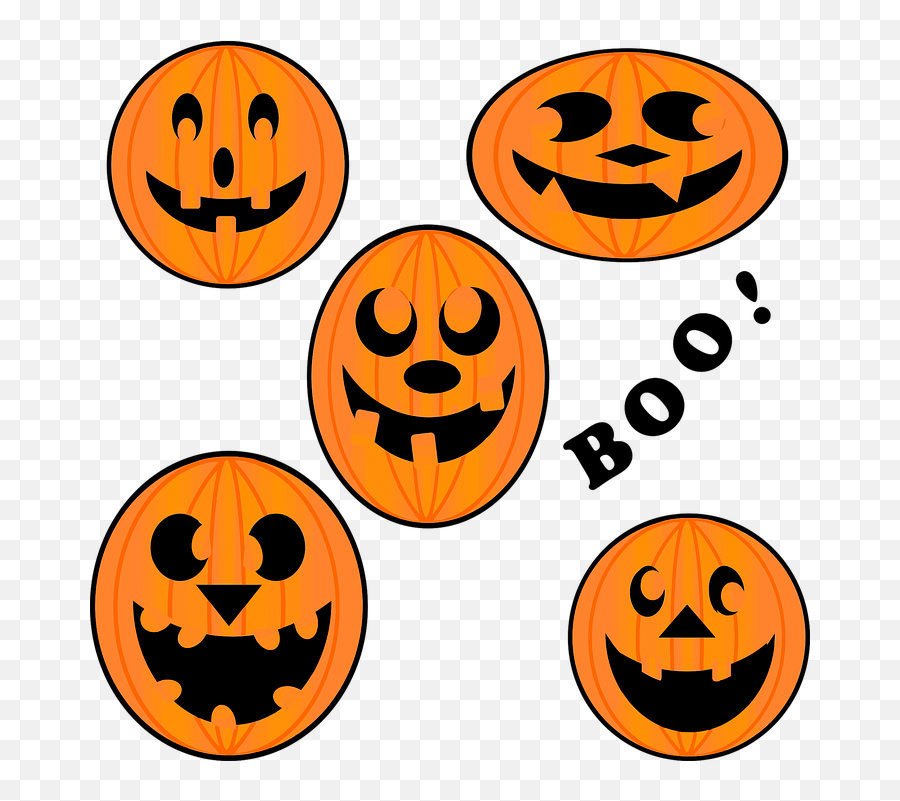 Carved Halloween Pumpkins - Free Vector Graphic On Pixabay Calabazas Pequeñas Halloween Para Imprimir Png,Scary Pumpkin Png