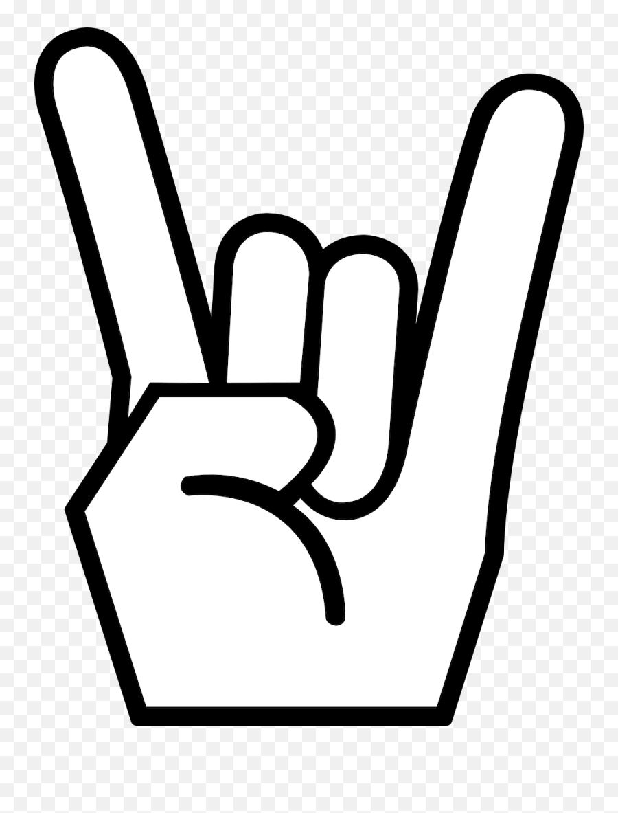 Simbolo Rock Png Transparent Images Free Clipart Vectors - Rock N Roll Fingers,Rock Transparent