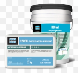 H2opel Waterproofing Membrane - LATICRETE Proofing Cement Singapore png