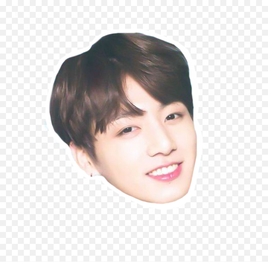 Pin Oleh Athana Sia Di Sticker Bts - Jungkook Face Png,Jungkook Png