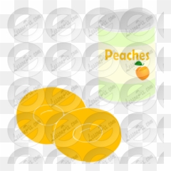 Peaches Stencil For Classroom Therapy Use - Great Peaches Pizzeta Satelite Png,Peaches Png