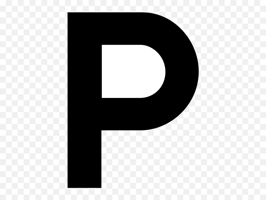 Parking Sign Png Svg Clip Art For Web - Download Clip Art Lettera P Png,Sql Server Metro Icon