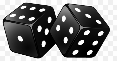 Png Background - Transparent Black Dice