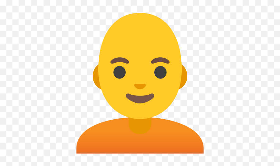 U200d Person Bald Emoji - Emoji Png,Android Person Icon
