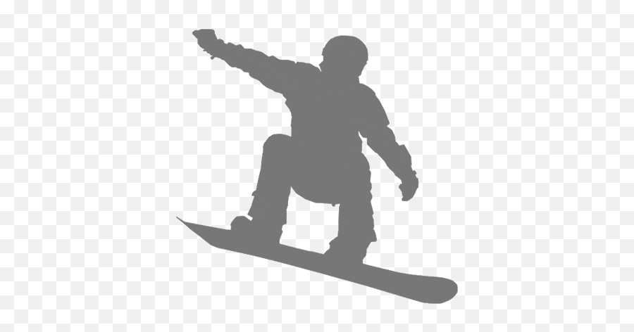 Download Snowboard - Snowboarder Silhouette Png Png Image Snowboarding Birthday Card,Snowboarder Png