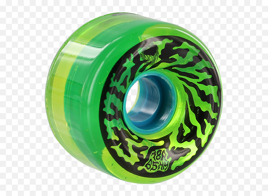 Sc Slimeballs Swirly 65mm 78a Trans Green - Boardsport Png,Swirly Png