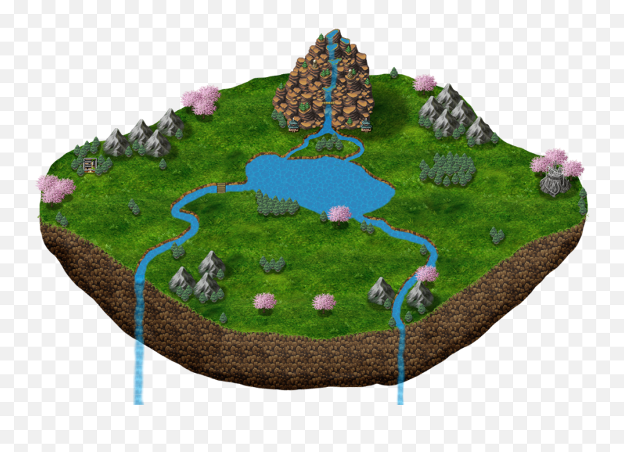 A Floating Island And Other Things - Easy Minecraft Floating Island Ideas Png,Floating Island Png