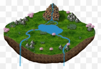 A Floating Island And Other Things - Easy Minecraft Floating Island Ideas Png,Floating Island Png