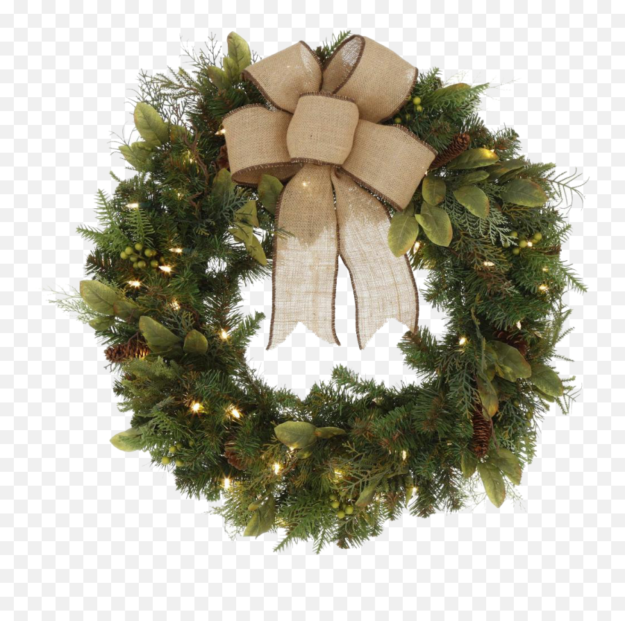 Christmas Wreath Png Picture - Real Christmas Wreath Png,Christmas Reef Png