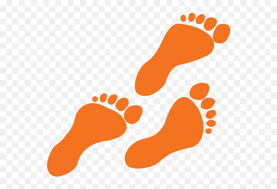 Transparent Footsteps Stylish - Foot Steps Png,Footsteps Transparent Background