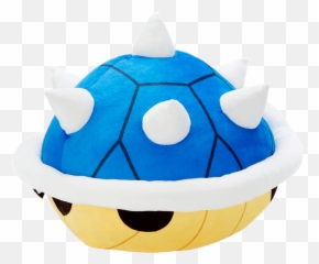 Nintendo - Mario Kart Blue Shell Plush Stuffed Toy Png,Blue Shell Png