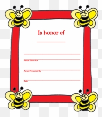 School Supplies Border Clipart - Page Designs Project png