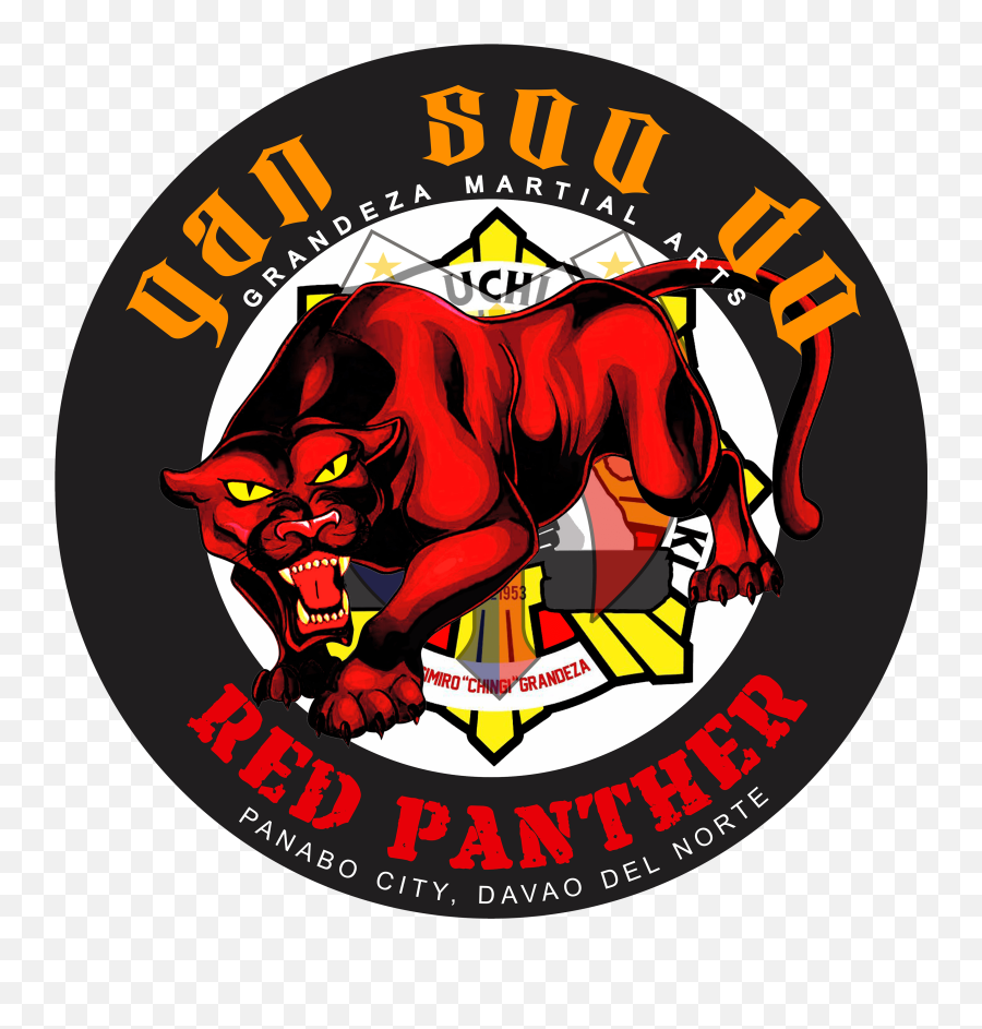 Red Panther Logo Final 2 Png - Label,Panther Logo Png