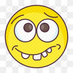 Goofy Emoji Icon - Smiley Png,Goofy Png