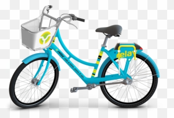 Bike 6 All White Background - West Hollywood City Bikes png