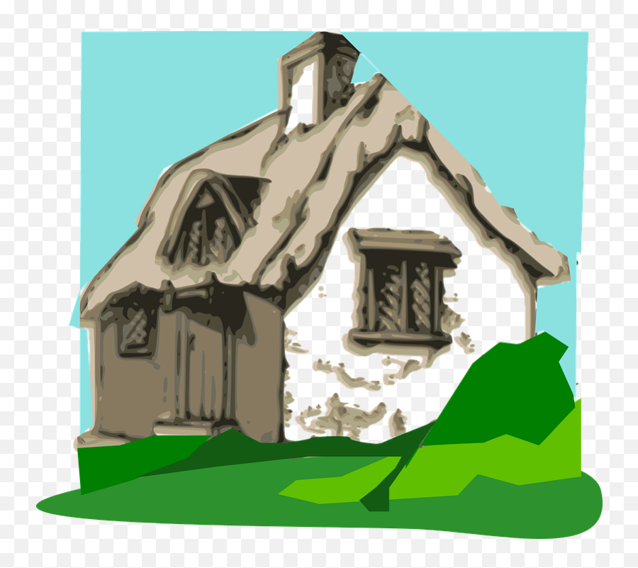Cottage Hut Home - Free Vector Graphic On Pixabay Transparent Cottage Clipart Png,Hut Png