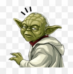 Emoji Yoda Png Image - Transparent Sticker Telegram Png,Yoda Transparent
