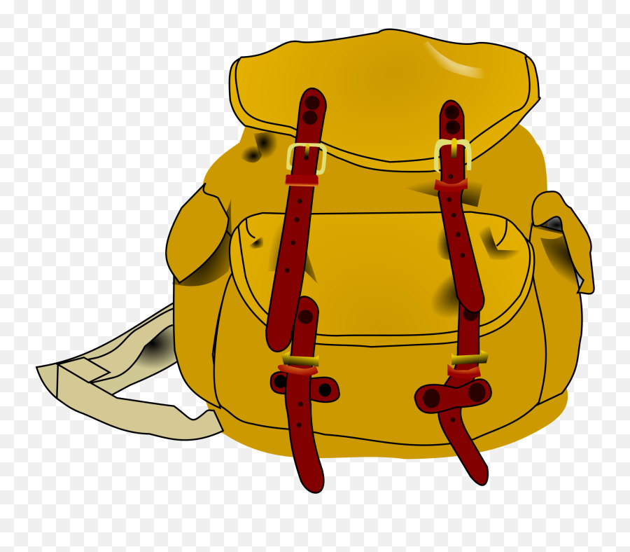 Cartoon Backpack Png - Sac À Dos Dessin,Backpack Transparent Background