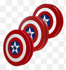 210lb Complete Set - Captain America Thank You png