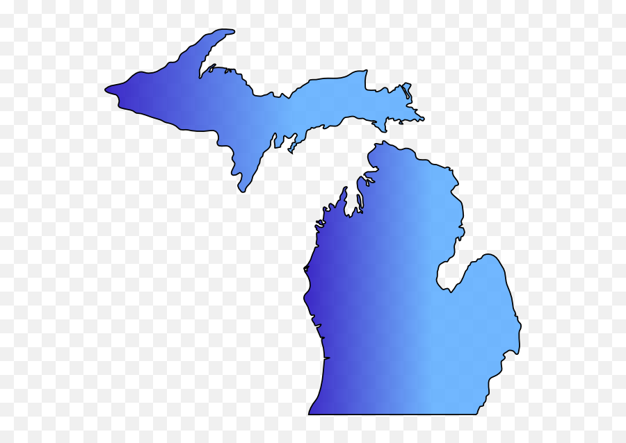 Michigan Map Clip Art - Map Png Download 1245646 Png Transparent State Of Michigan Png,Map Clipart Png
