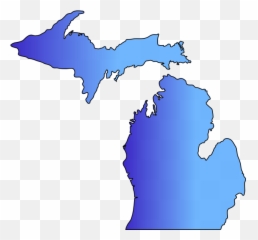 Michigan Map Clip Art - Map Png Download 1245646 Png Transparent State Of Michigan Png,Map Clipart Png