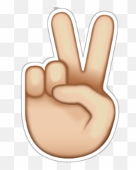 Peace Sticker Transparent Png - Stickpng Peace Emoji Png,Peace Sign Transparent Background