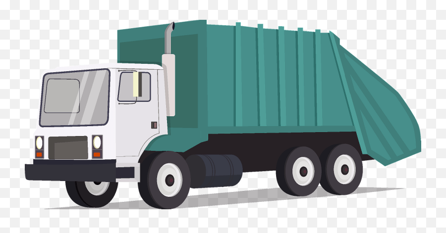 Garbage Truck Clipart Free Download Transparent Png - Blank Garbage Truck,Dump Truck Png
