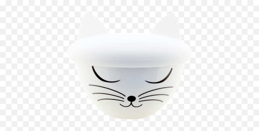 Bowl And Cover - Superbol Bol Chat Pylones Png,Cat Ears Transparent