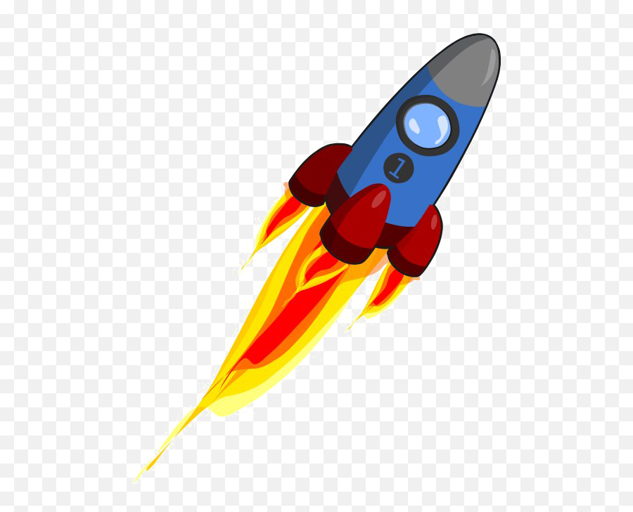 Download Hd Space Rocket Png Free - Rocket Ship No Cartoon Rocket,Rocket Transparent Background