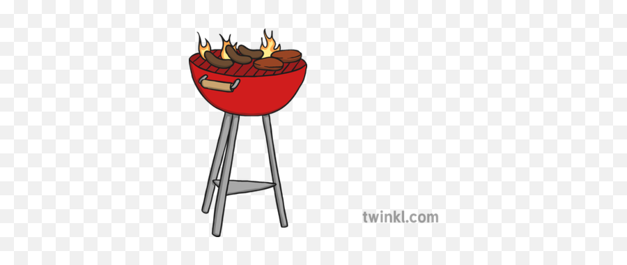 Bbq Grill Illustration - Twinkl Barbecue Grill Png,Bbq Grill Png
