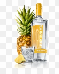 Pineapple Vodka New Amsterdam - Pineapple Amsterdam Vodka Png,Pineapples Png