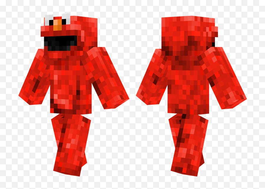 Elmo Minecraft Skins - Upside Down Minecraft Skin Png,Elmo Png
