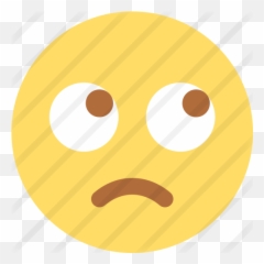 Rolling Eyes - Free Smileys Icons Circle Png,Sad Eyes Png