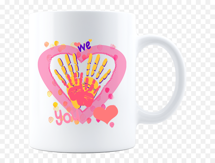 White Handprint Png - Tap To Expand Coffee Cup 751375 Mug,Handprint Png